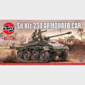 Airfix - Sd.kfz.234 Tank Byggest - 1:76 - Vintage Classics - A01311v