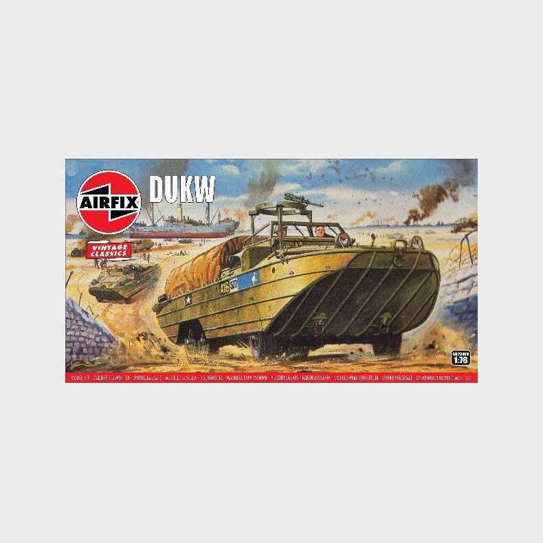 Airfix - Dukw Lastbil Byggest - 1:76 - A02316v