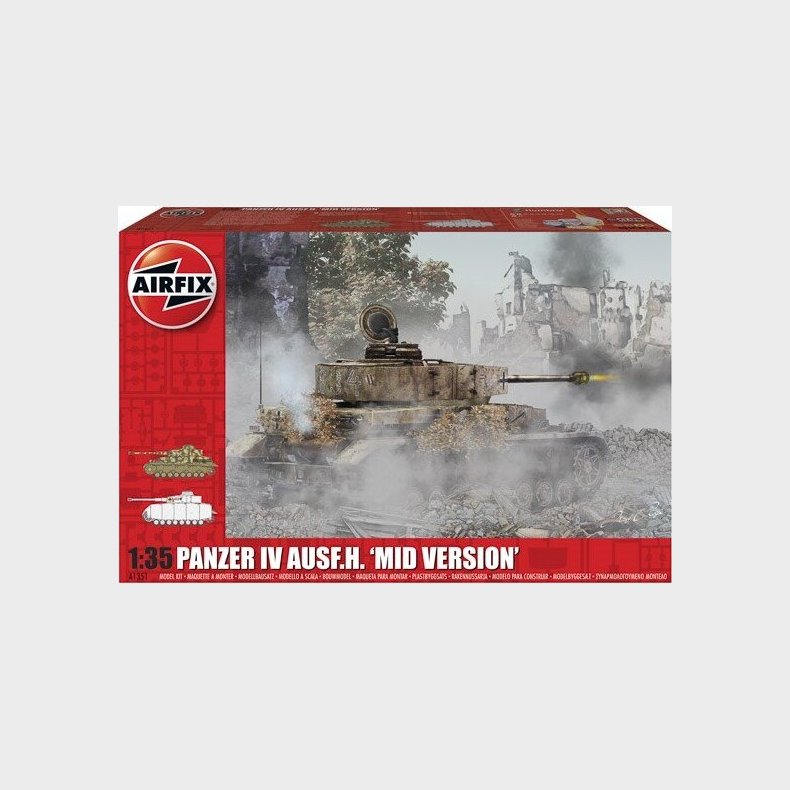 Airfix - Panzer Iv Tank Byggest - 1:35 - A1351