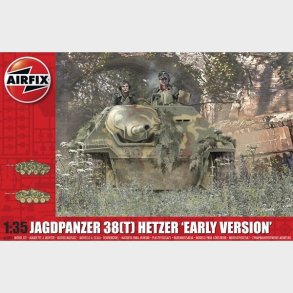 Airfix - Jagdpanzer 38 T Model Tank Byggest - 1:35 - A1355
