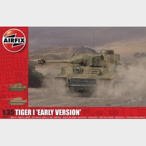 Airfix - Tiger I Tank Byggest - Early Version - 1:35 - A1357