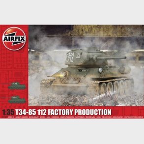 Airfix - T34-85 Tank Byggest - 1:35 - A1361