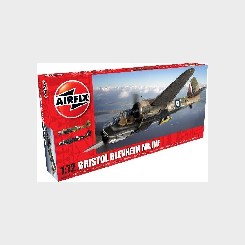 Airfix - Bristol Blenheim Fly Byggest - 1:72 - A04017