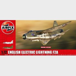Airfix - English Electric Lightning F2a Modelfly Byggest - 1:72 - A04054a