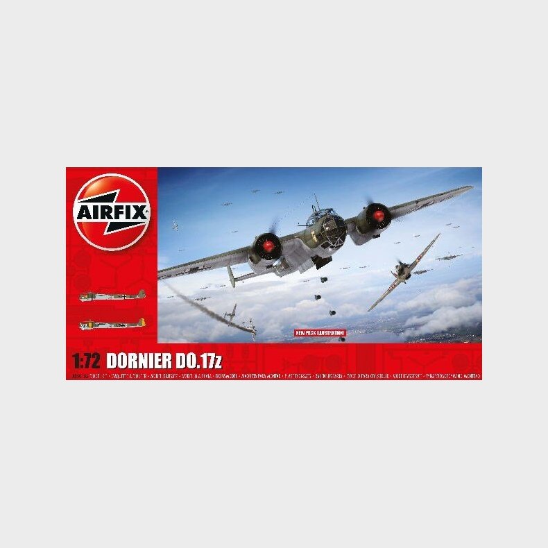 Airfix - Dornier Do.17z Fly Byggest - 1:72 - A05010a