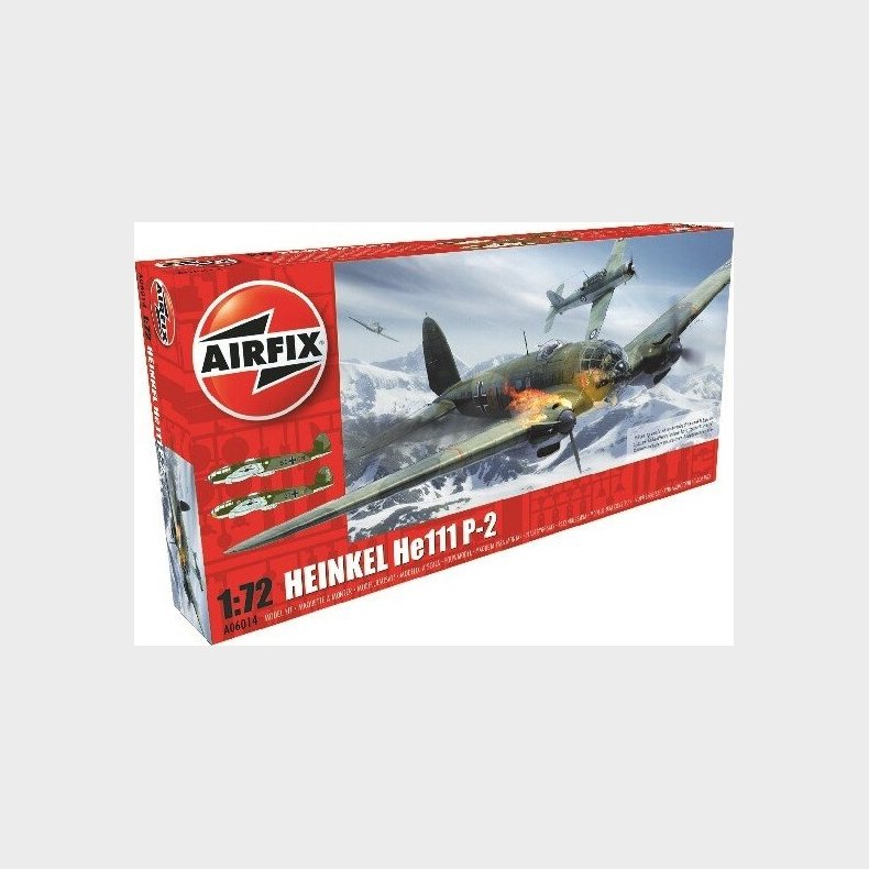 Airfix - Heinkel He-111 P-2 Fly Byggest - 1:72 - A06014