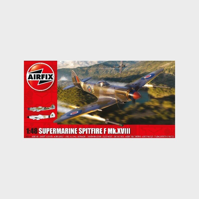 Airfix - Supermarine Spitfire Mk.xviii Fly Byggest - 1:48 - A05140