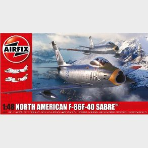 Airfix - North American F-86f-40 Fly Byggest - 1:48 - A08110