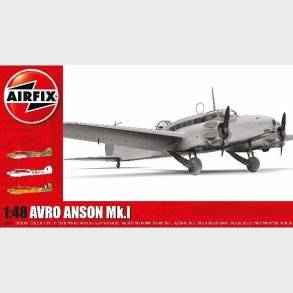 Airfix - Avro Anson Mk I - Modelfly Byggest - 1:48 - A09191