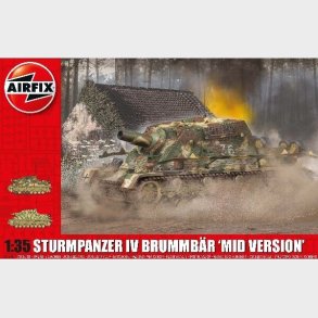 Airfix - Sturmpanzer Iv Tank Byggest - 1:35 - A1376