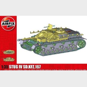 Airfix - Stug Iv Sd Kfz 167 Model Tank Byggest - 1:35 - A1377