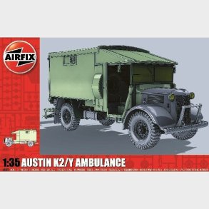 Airfix - Austin K2/y Ambulance Byggest - 1:35 - A1375