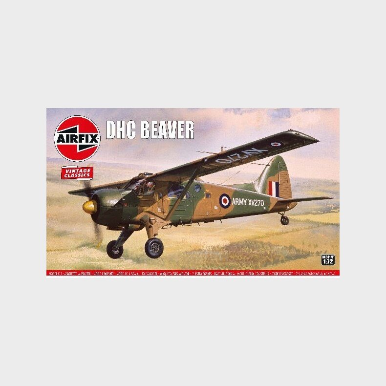 Airfix - De Havilland Beaver - Vintage Classics - 1:72 - A03017v