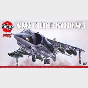 Airfix - Hawker Siddeley Harrier Gr.1 - Vintage Classics - 1:24 - A18001v