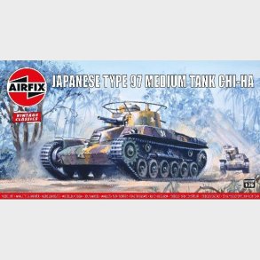 Airfix - Japanese Type 97 Tank Byggest - 1:76 - A01319v