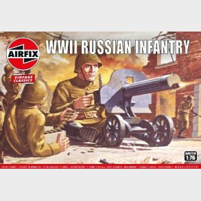 Airfix - Wwii Russian Infantry - Vintage Classics - 1:76 - A00717v