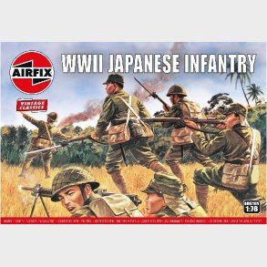 Airfix - Wwii Japanese Infantry - Vintage Classics - 1:76 - A00718v