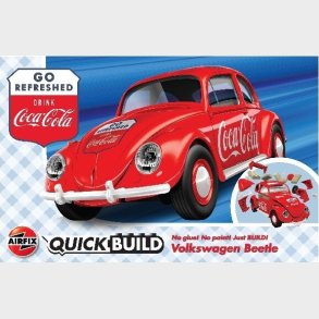 Airfix - Quick Build - Coca-cola Vw Beetle - J6048