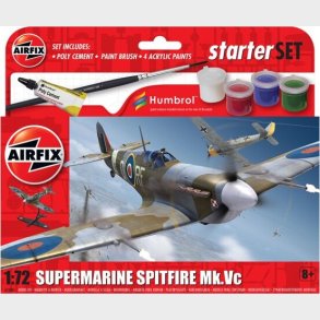 Airfix - Supermarine Spitfire Mk.vc Fly Byggest - 1:72 - A55001