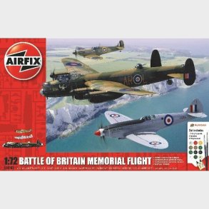 Airfix - Battle Of Britain Memorial Flight Byggest - 1:72 - A50182