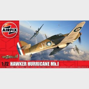 Airfix - Hawker Hurricane Mk I Fly Byggest - 1:72 - A01010a