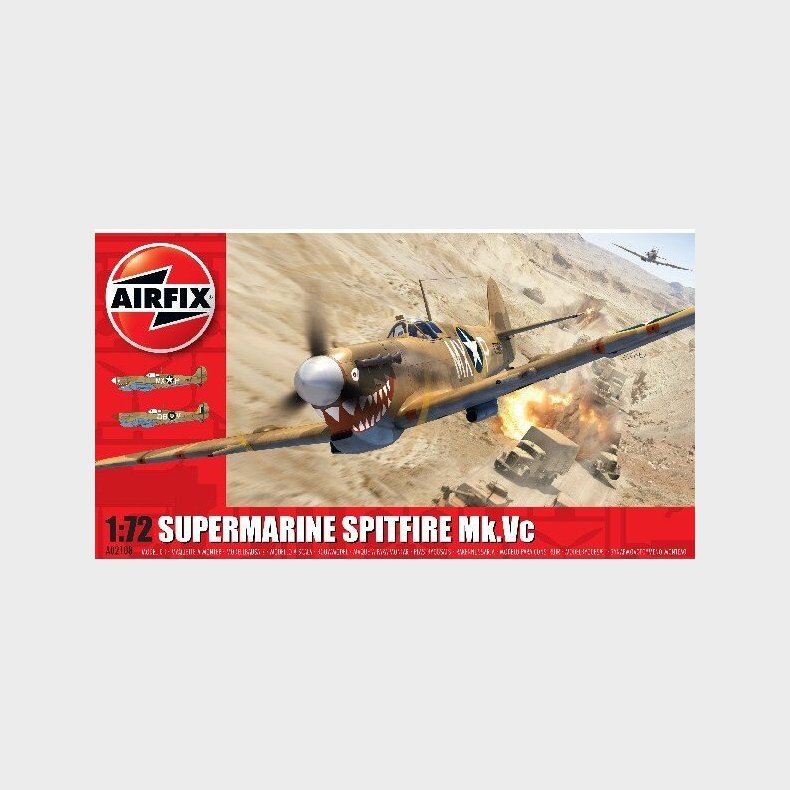 Airfix - Supermarine Spitfire Mk.vc Fly Byggest - 1:72 - A02108