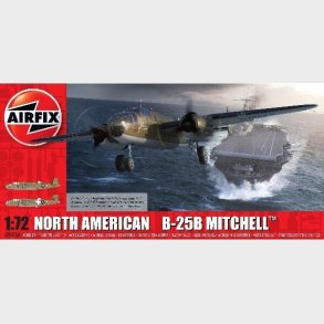 Airfix - North American B-25b Fly Byggest - 1:72 - A06020