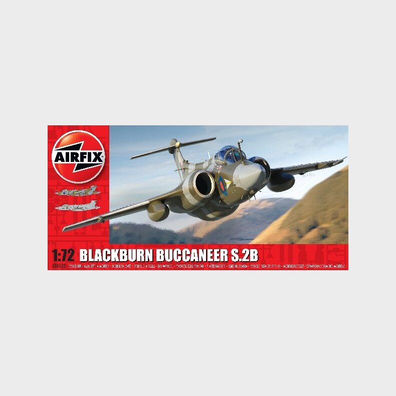 Airfix - Blackburn Buccaneer Fly Byggest - 1:72 - A06022