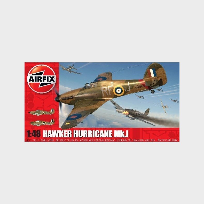 Airfix - Hawker Hurricane Mk.i Fly Byggest - 1:48 - A05127a