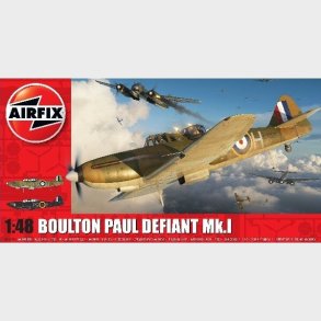 Airfix - Boulton Paul Defiant Mk.i Modelfly Byggest - 1:48 - A05128a