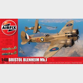 Airfix - Bristol Blenheim Mk.i Fly Byggest - 1:48 - A09190