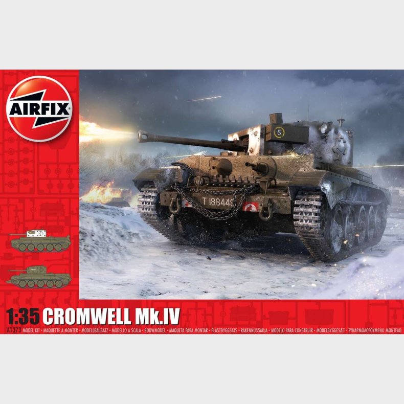 Airfix - Cromwell Mk.iv Tank Byggest - 1:35 - A1373