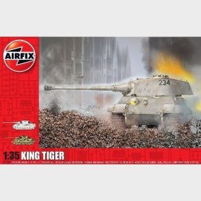 Airfix - King Tiger Tank Byggest - 1:35 - A1369