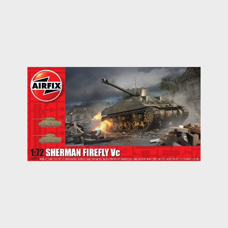 Airfix - Sherman Firefly Tank Byggest - 1:72 - A02341