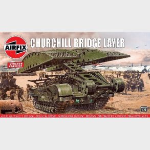 Airfix - Churchill Bridge Tank Byggest - 1:76 - A04301v