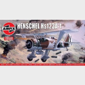 Airfix - Henschel Hs123a-1 Fly Byggest - 1:72 - A02051v