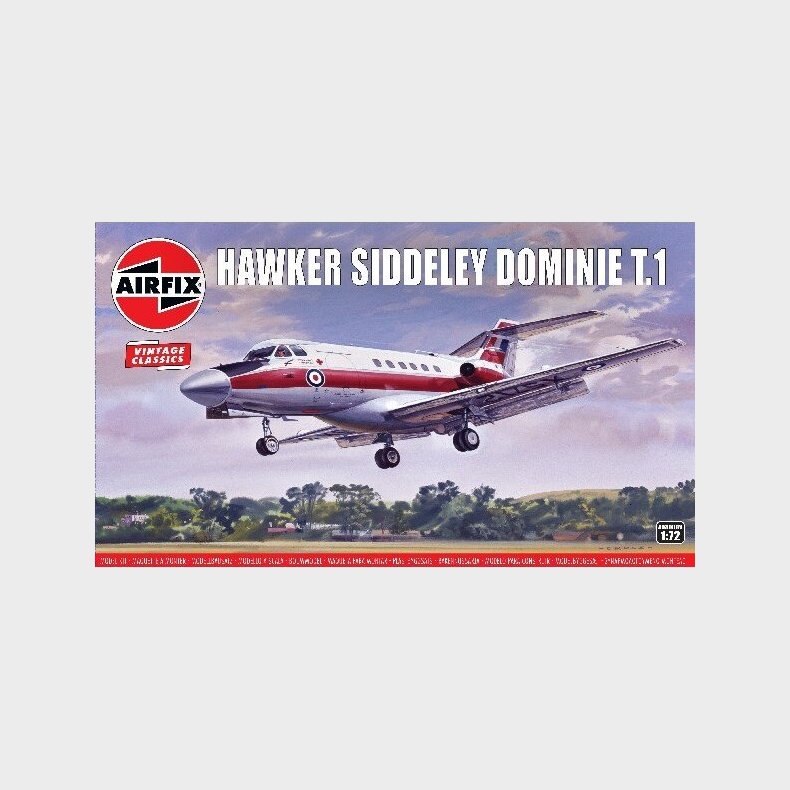 Airfix - Hawker Siddeley Dominie T.1 Modelfly Byggest - 1:76 - A03009v