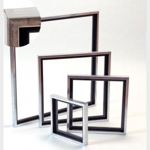 Svveramme Til Lrred - 20x20 Cm - Tr Antik Silverlook - Artino