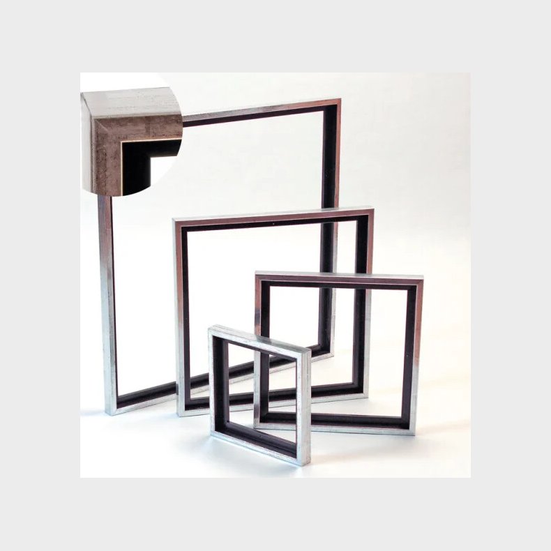 Svveramme Til Lrred - 30 X 90 Cm - Tr Antik Silverlook - Artino