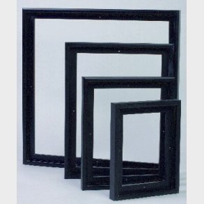 Svveramme Til Lrred - 20x20 Cm - Mat Sort - Artino