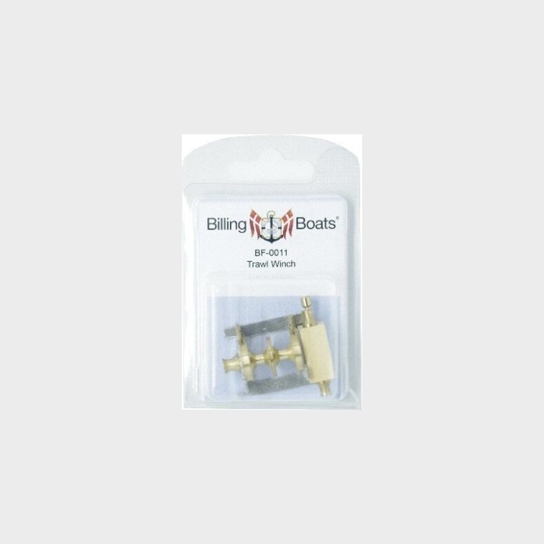 Billing Boats Fittings - Trawlspil - 45 X 40 Mm