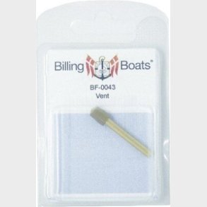 Billing Boats Fittings - Ventil - 7x40 Mm