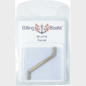 Billing Boats Fittings - Skorsten - 4 X 40 Mm