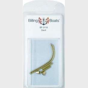 Billing Boats Fittings - Davit - 15 X 70 Mm - 2 Stk