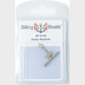 Billing Boats Fittings - Radar Modtager - 27 X 27 Mm