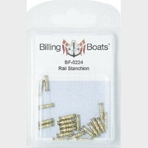 Billing Boats Fittings - Gelndersttte - 12 Mm - 20 Stk