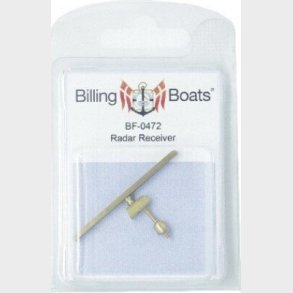 Billing Boats Fittings - Radar Modtager - 27 X 50 Mm