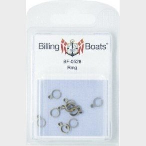Billing Boats Fittings - Ringe - 7 Mm - 10 Stk
