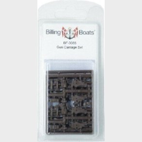 Billing Boats Fittings - Kanonvogn St - Sort