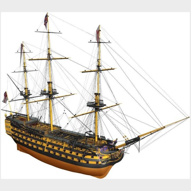 Billing Boats - Hms Victory 498 Skib Byggest - 1:75 - Bb498